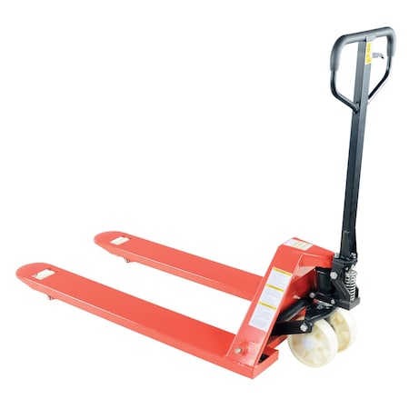 Vestil Econo Pallet Truck, Nylon Wheel, 27 x 48 PM5-2748-N